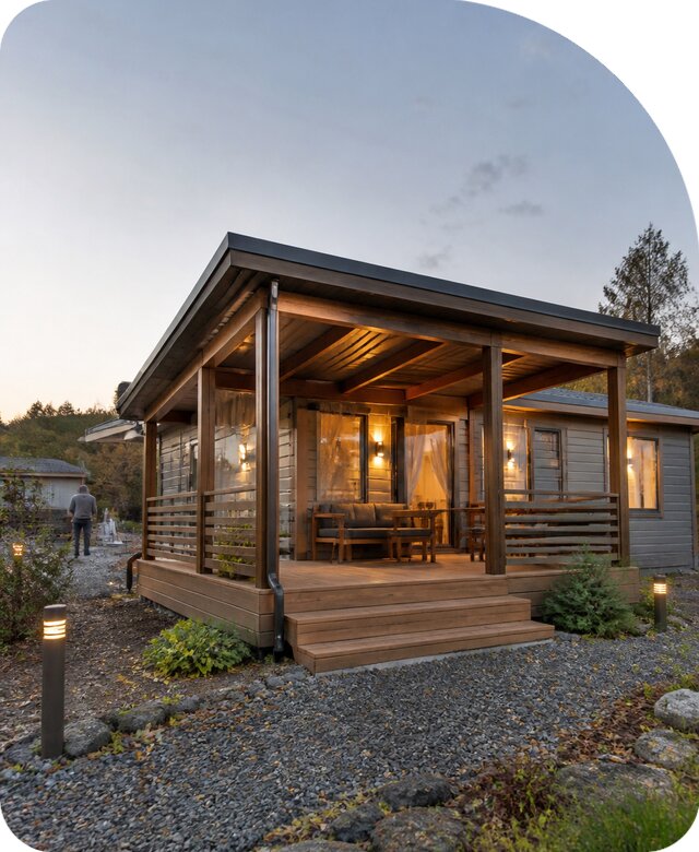 Домик с террасой под ключ в Верхней Пышме по цене от 769500 р. | РадиДОМА-Врх